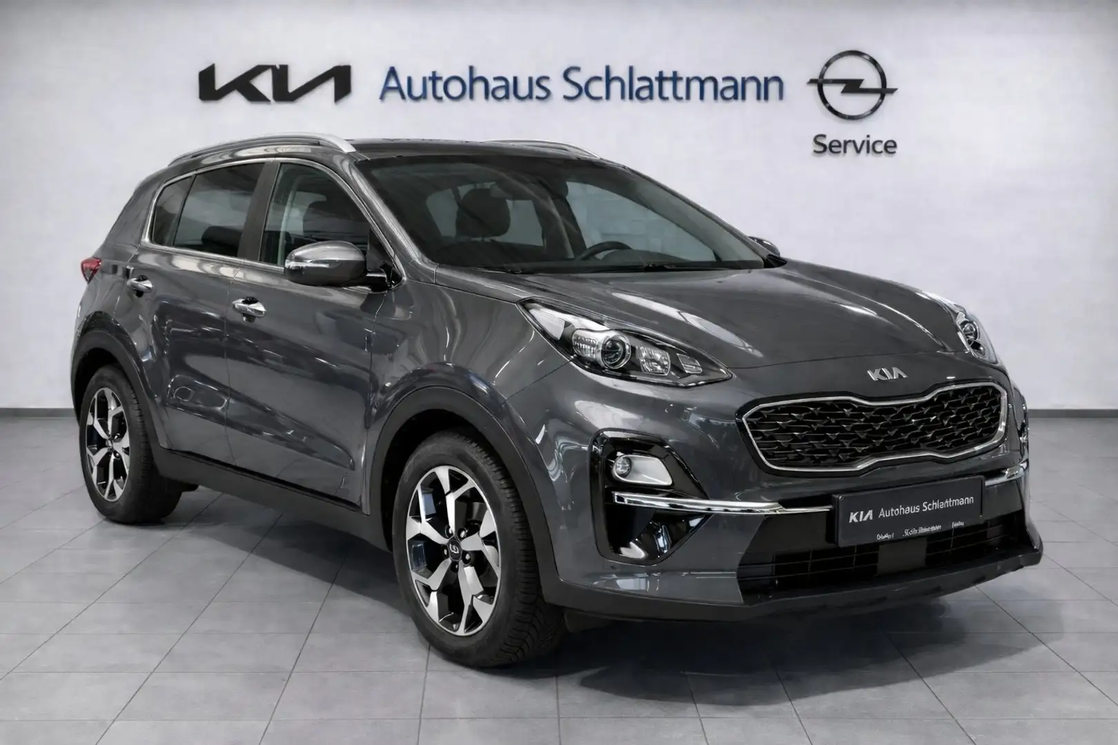 Kia Sportage 1.6 "Vision" *SHZ*LHZ*RFK*NAVI Gris - 1