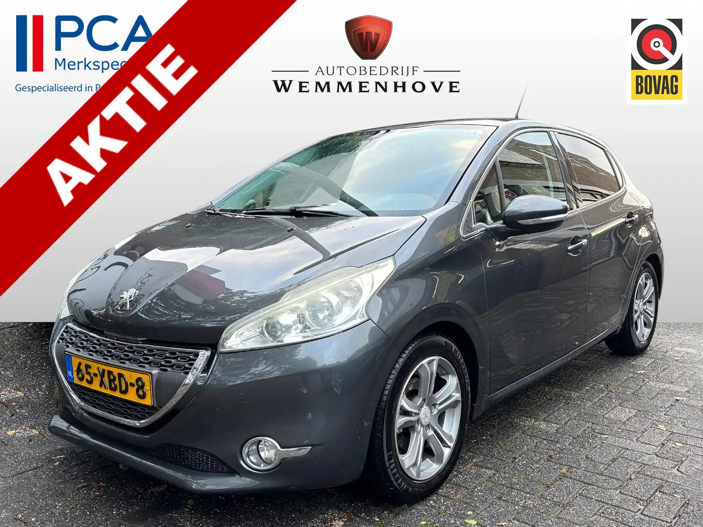 Peugeot 208 1.4 VTi Allure Airco/Ecc/Alu Wielen/Spoiler Grijs - 1