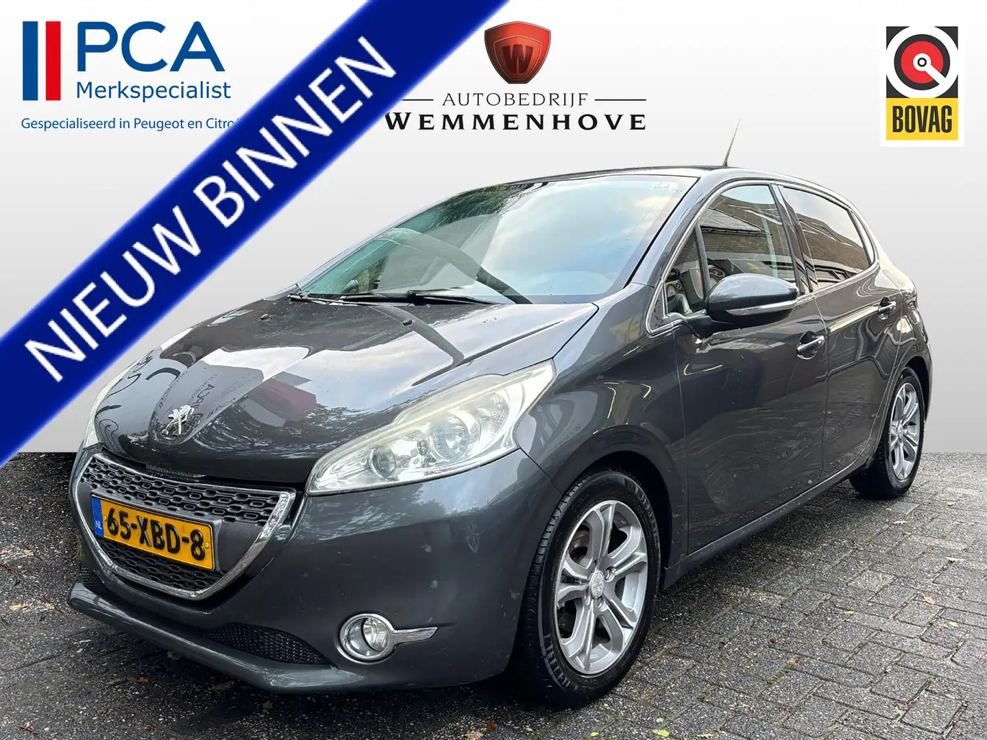 Peugeot 208 1.4 VTi Allure Airco/Ecc/Alu Wielen/Spoiler Grijs - 1