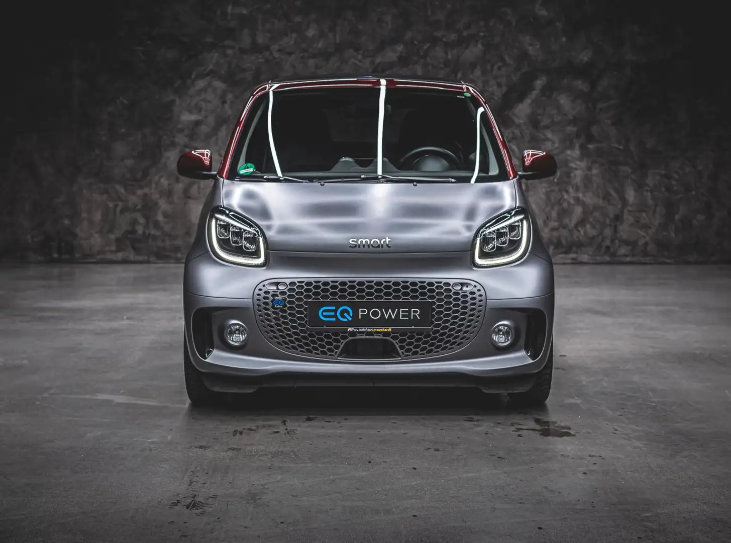 smart forTwo EQ cabrio passion EXCL. #smart CERTIFIED# siva - 2