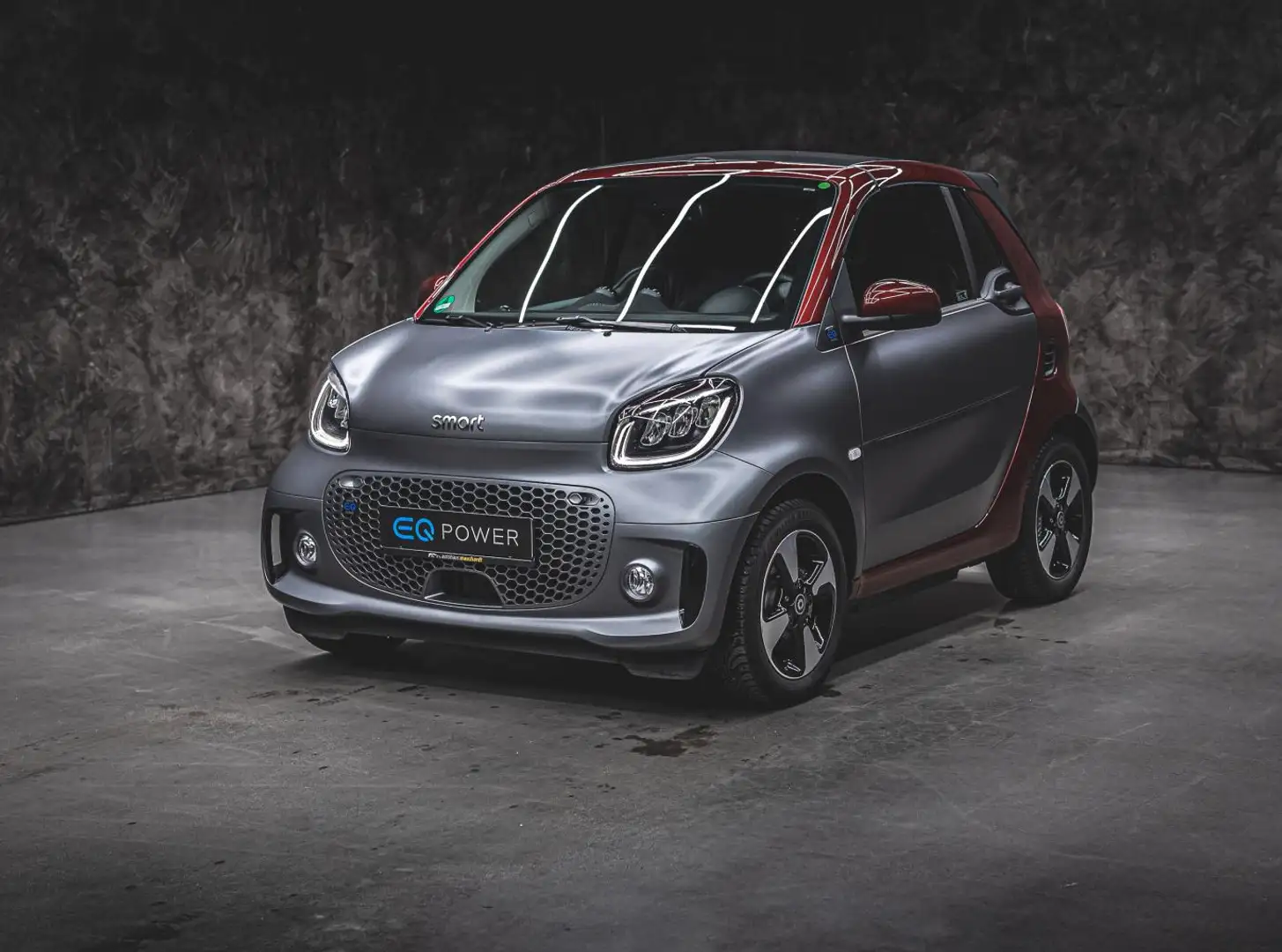 smart forTwo EQ cabrio passion EXCL. #smart CERTIFIED# siva - 1