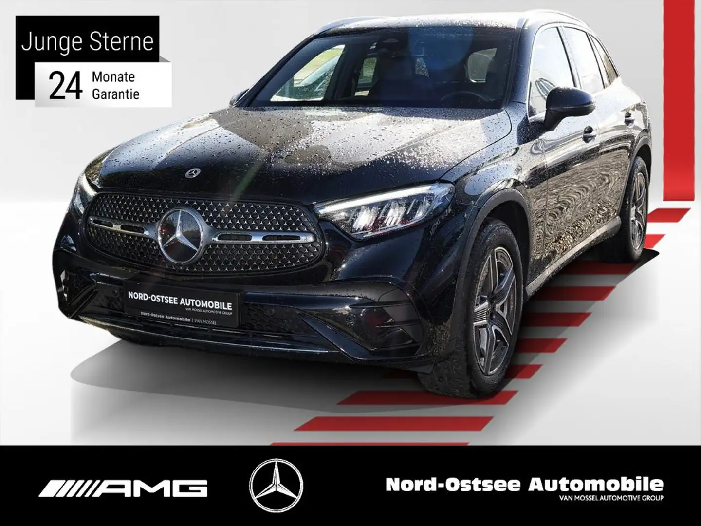 Mercedes-Benz GLC 300 d 4M AMG KAMERA DISTRONIC KEYLESS LED Schwarz - 1