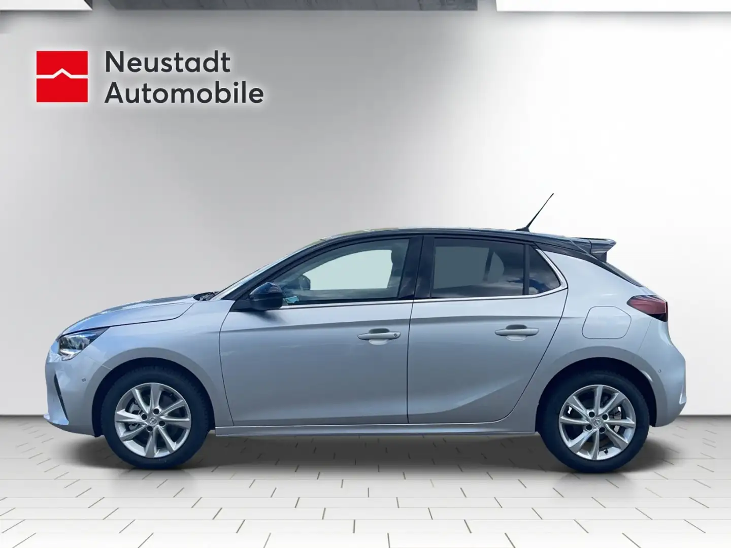 Opel Corsa Elegance Automatik Klimaautomatik, Sitzheizung Silber - 2