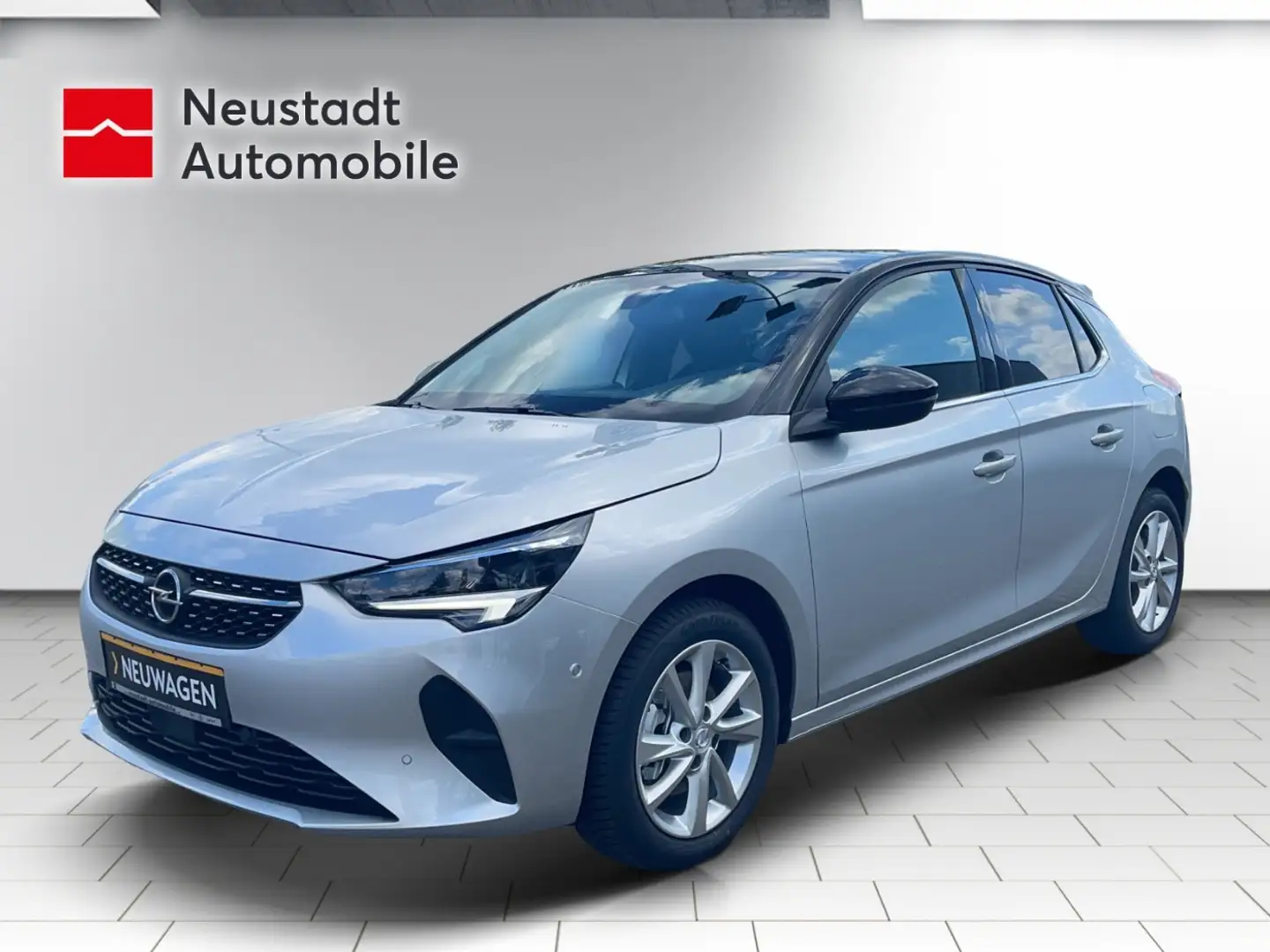 Opel Corsa Elegance Automatik Klimaautomatik, Sitzheizung Silber - 1