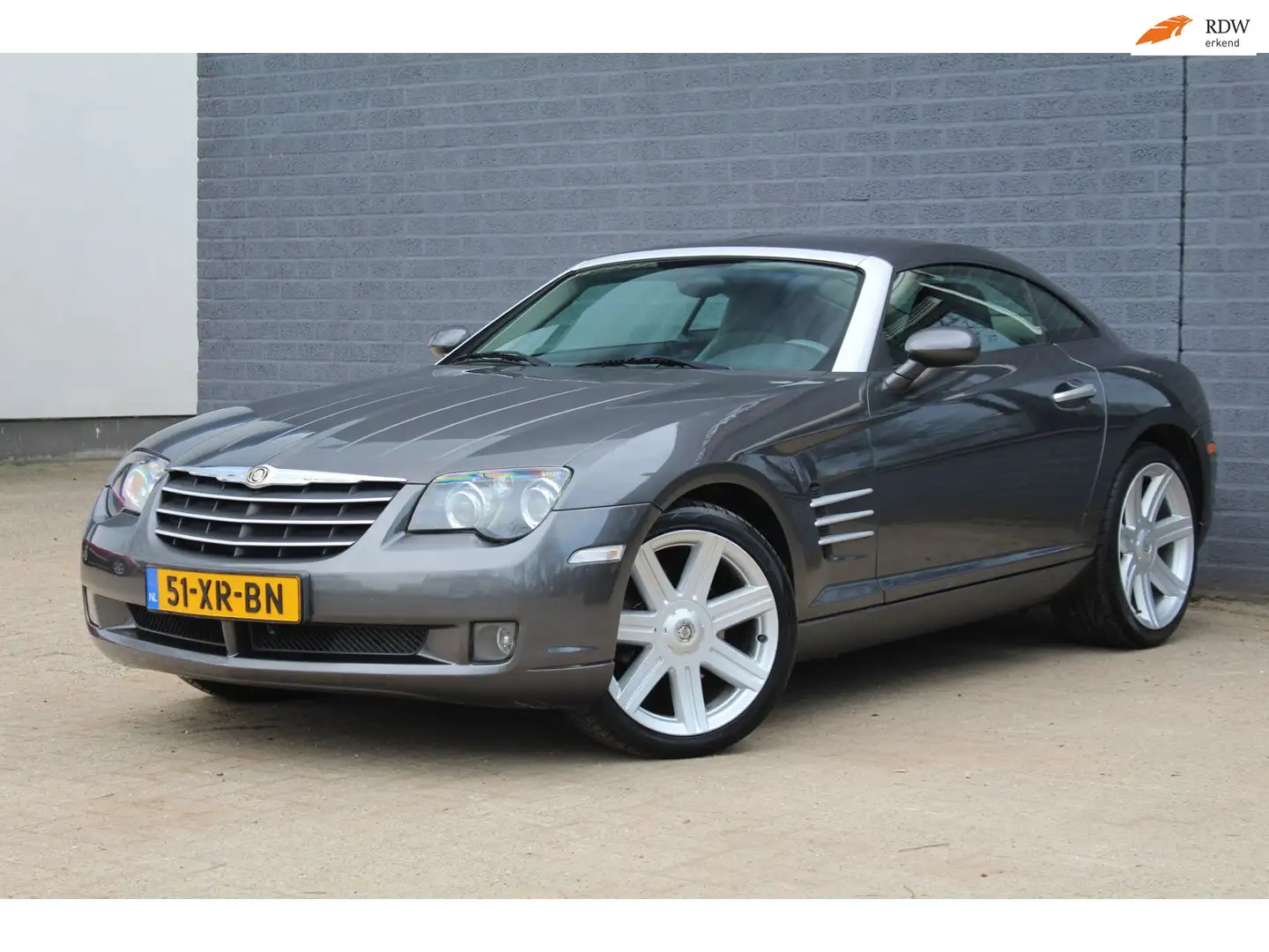 Chrysler Crossfire 3.2 V6 Limited 218pk Automaat, Leder, NAP Gris - 1
