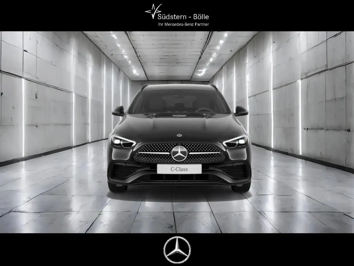 Mercedes-Benz C 220 d 4M T AMG+PANO+NIGHT+DISTRONIC+360°KAM Noir - 2