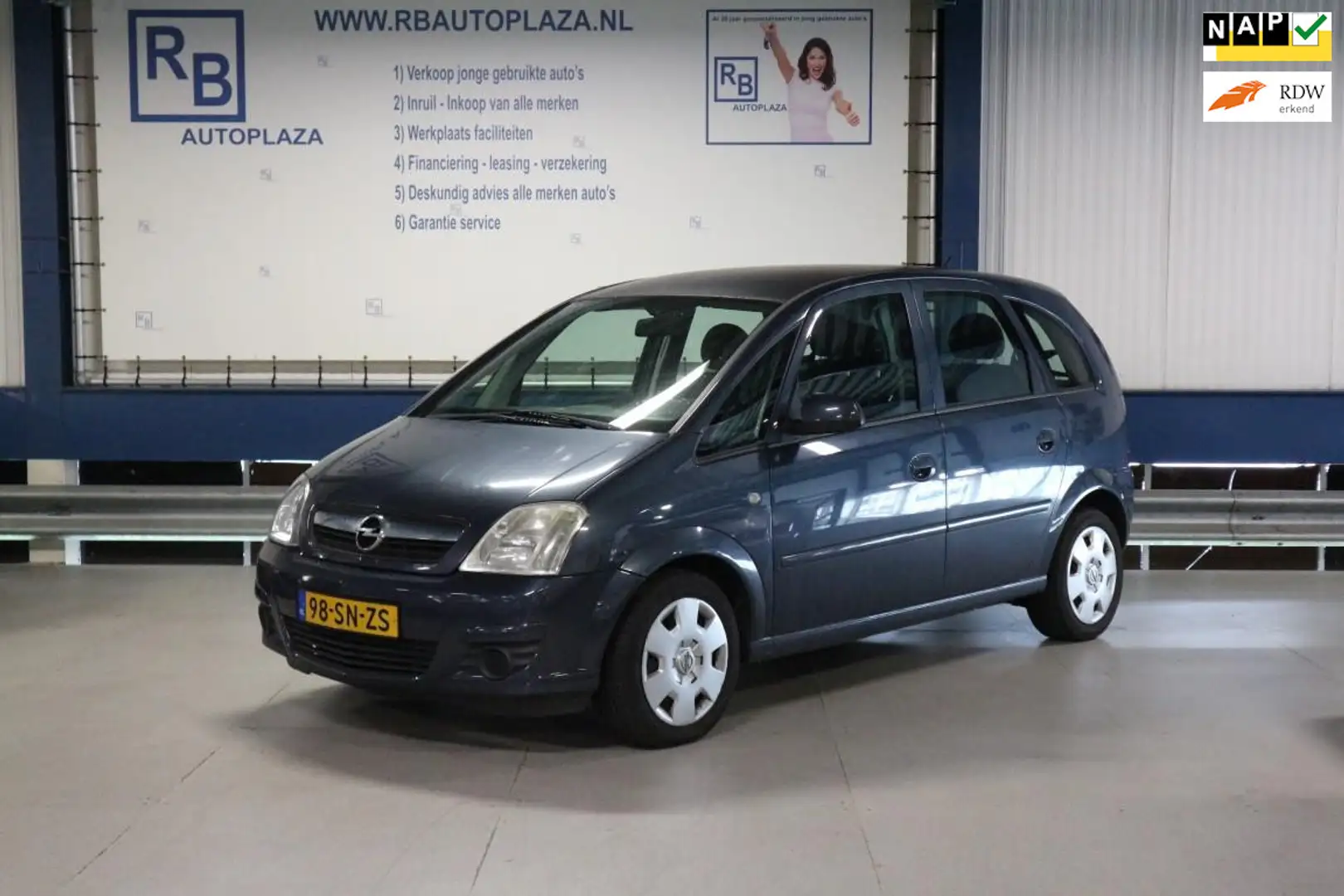 Opel Meriva 1.6-16V Enjoy / NAP / LEES TEKST ! Grijs - 1