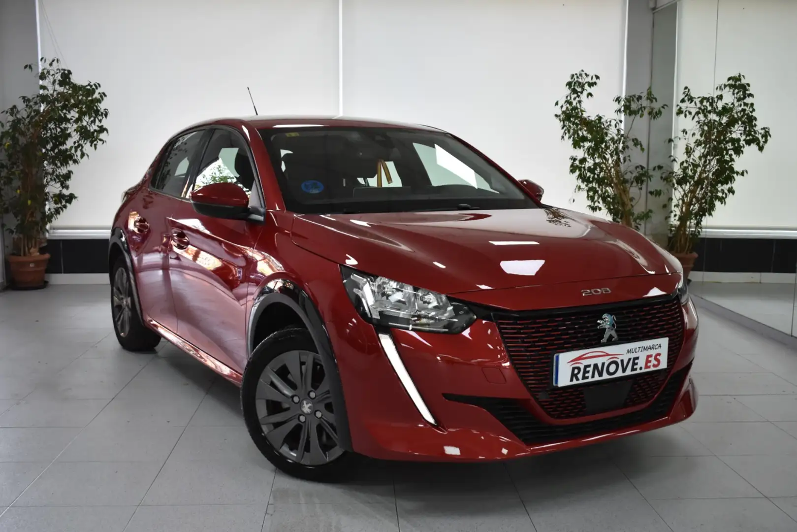 Peugeot 208 Allure Pack Eléctrico 100kW Rojo - 1