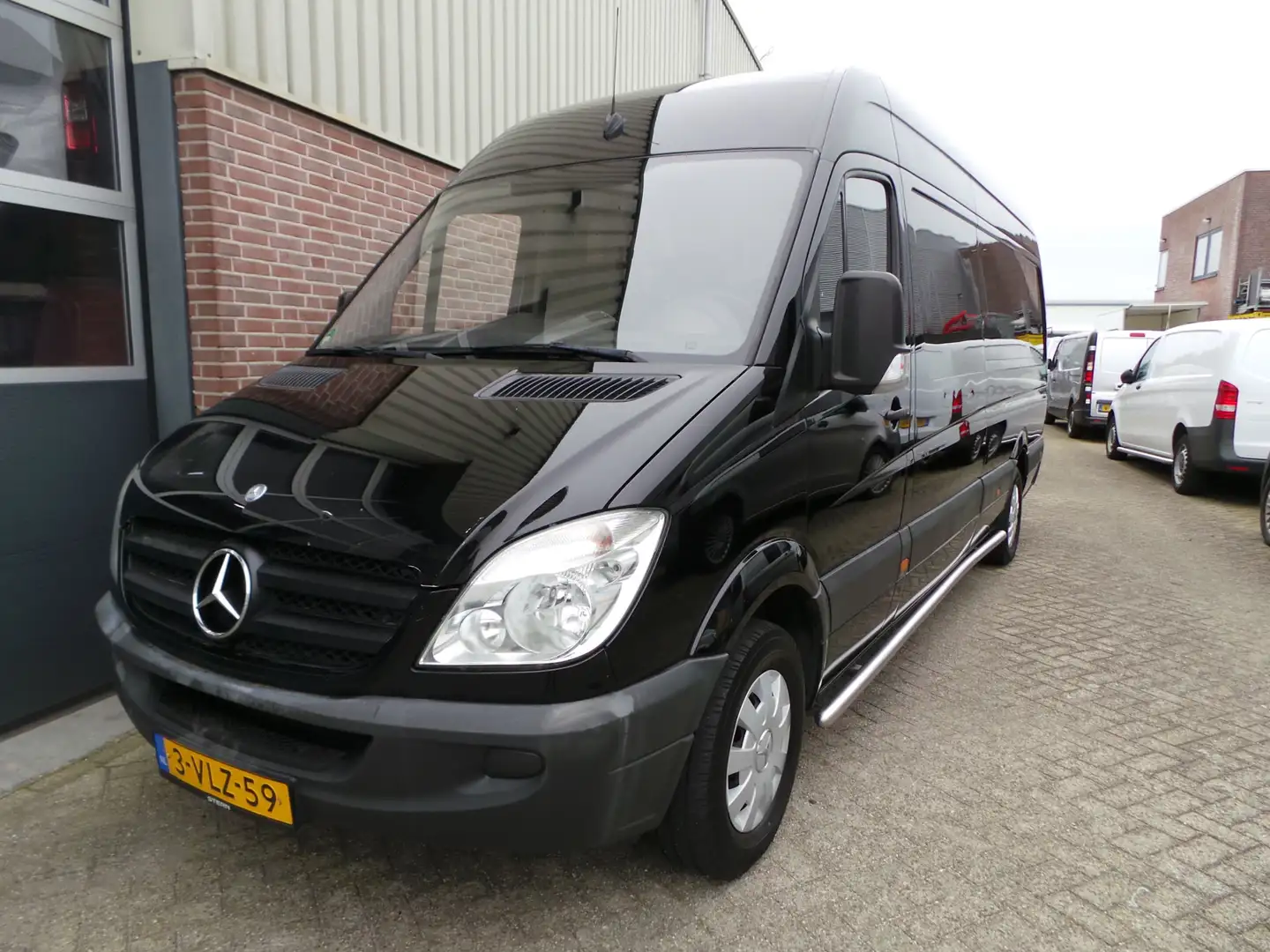 Mercedes-Benz Sprinter 316cdi Aut.L3H2 Laadklep Airco,3 persoons,Enz NAP Noir - 2