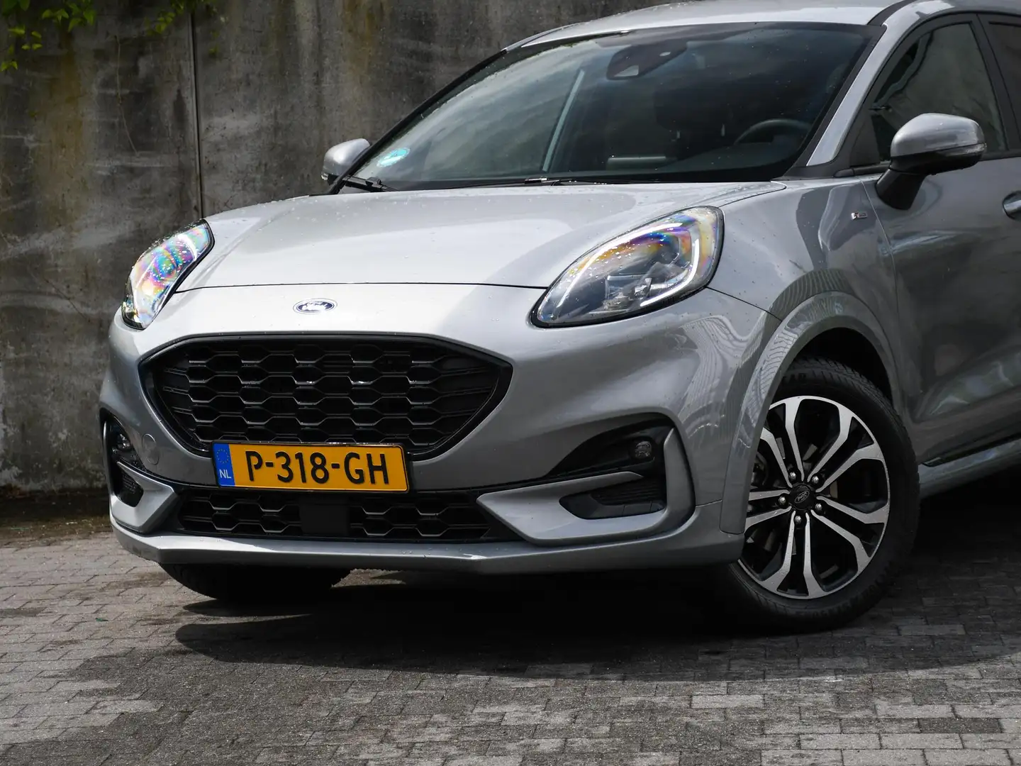 Ford Puma ST-Line 1.0 EcoBoost Hybrid 125pk PDC ACHTER | NAV Grijs - 2