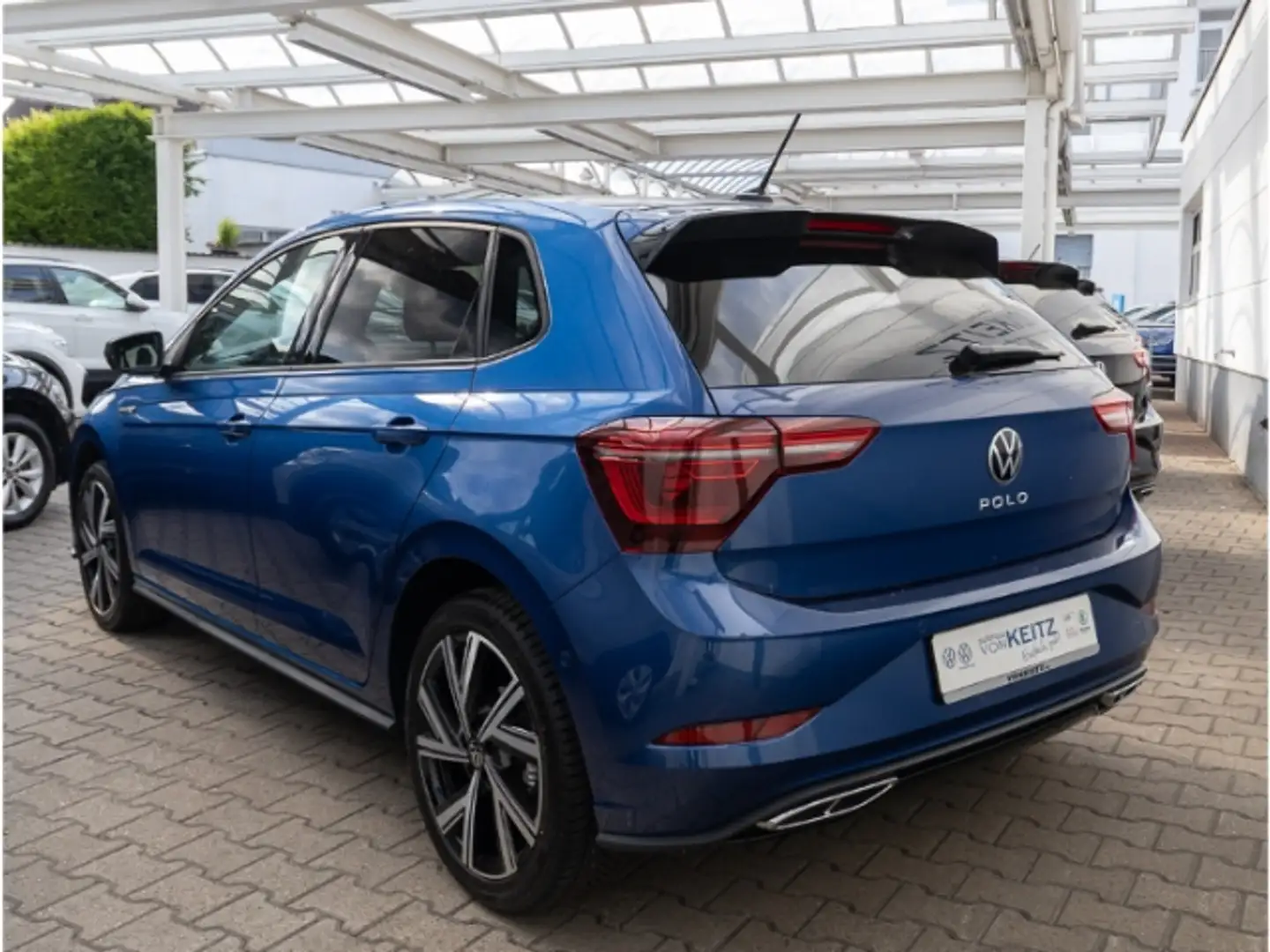 Volkswagen Polo 1.0TSI DSG R-Line EU6d Azul - 2