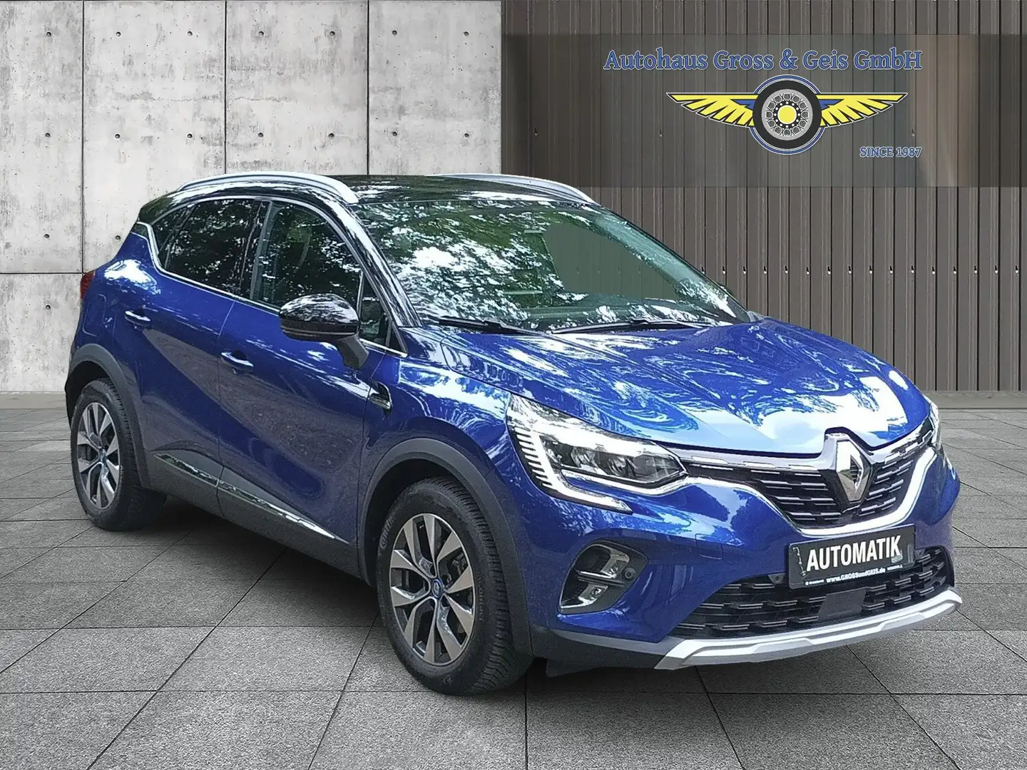 Renault Captur E-TECH PLUG-in Hybrid 160 INTENS GPF Blau - 2