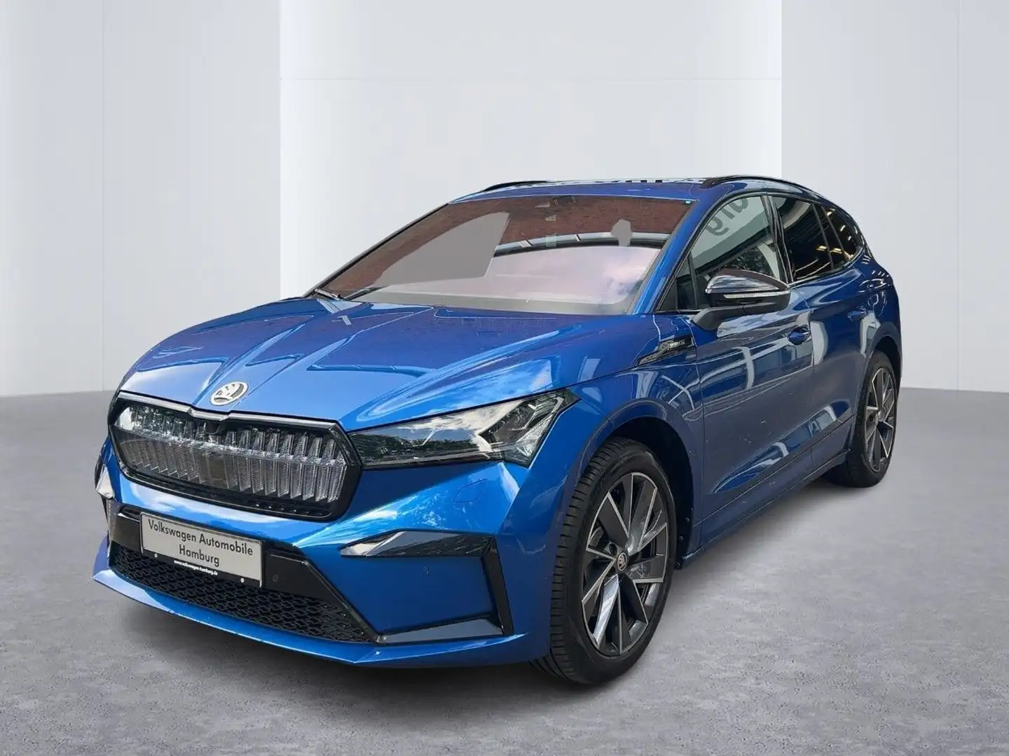 Skoda Enyaq iV 80 Sportl AHK Kamera Pano LED Sitzhzg Blau - 2