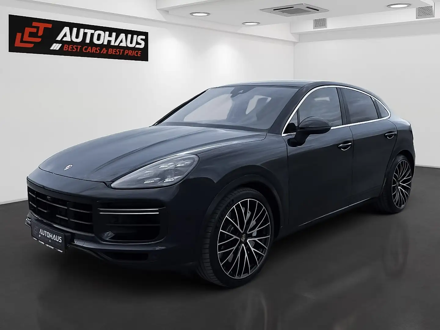 Porsche Cayenne Coupe Turbo Aut. |BURMESTER|MATRIX-LED|TOP GEPF... Blau - 1