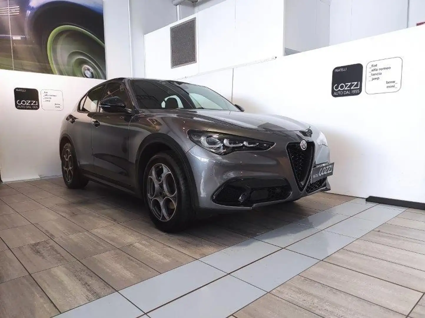 Alfa Romeo Stelvio - Stelvio 2.2 Turbodiesel 210 CV AT8 Q4 Sprint Grau - 1