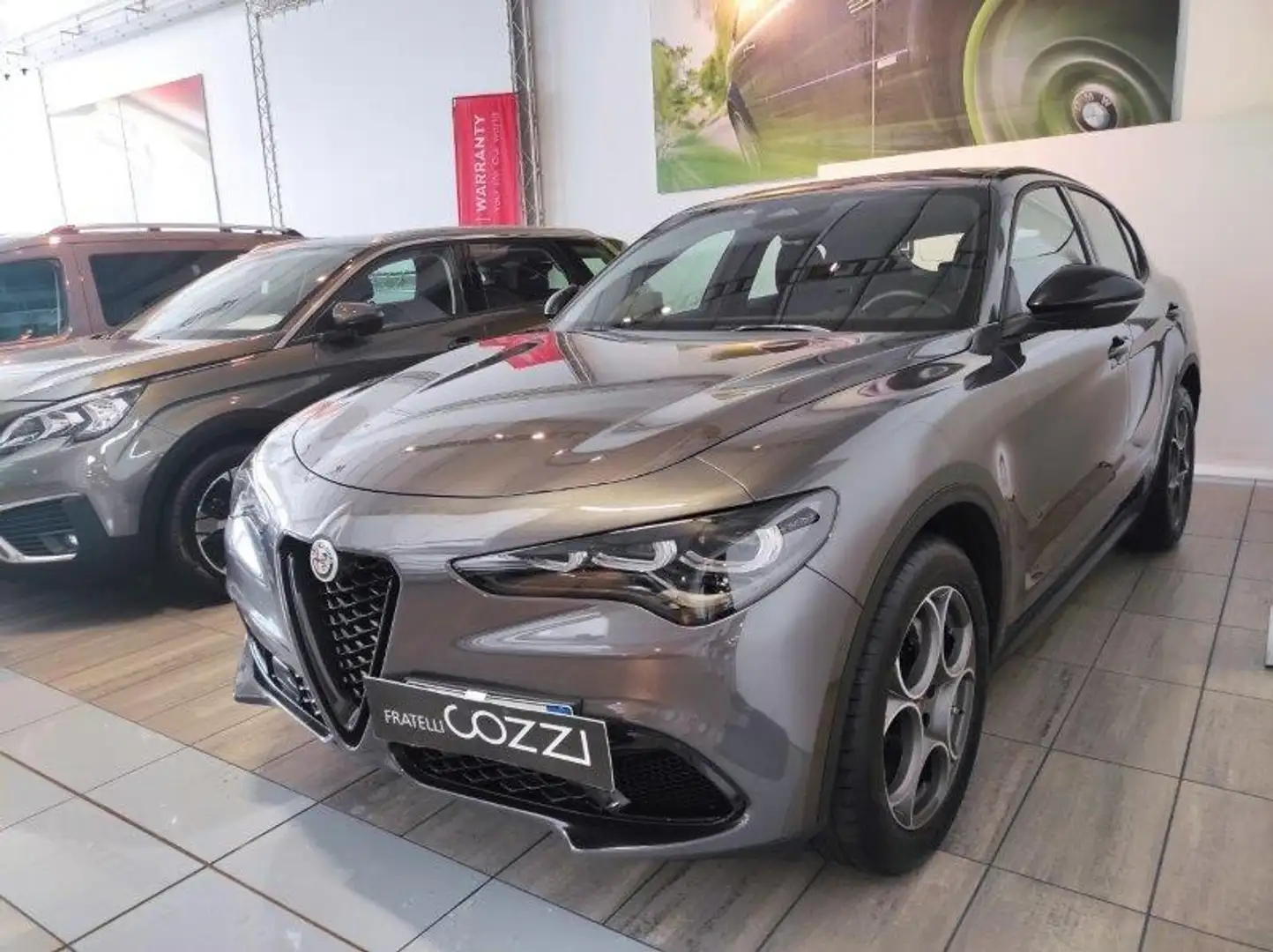 Alfa Romeo Stelvio - Stelvio 2.2 Turbodiesel 210 CV AT8 Q4 Sprint Grau - 2