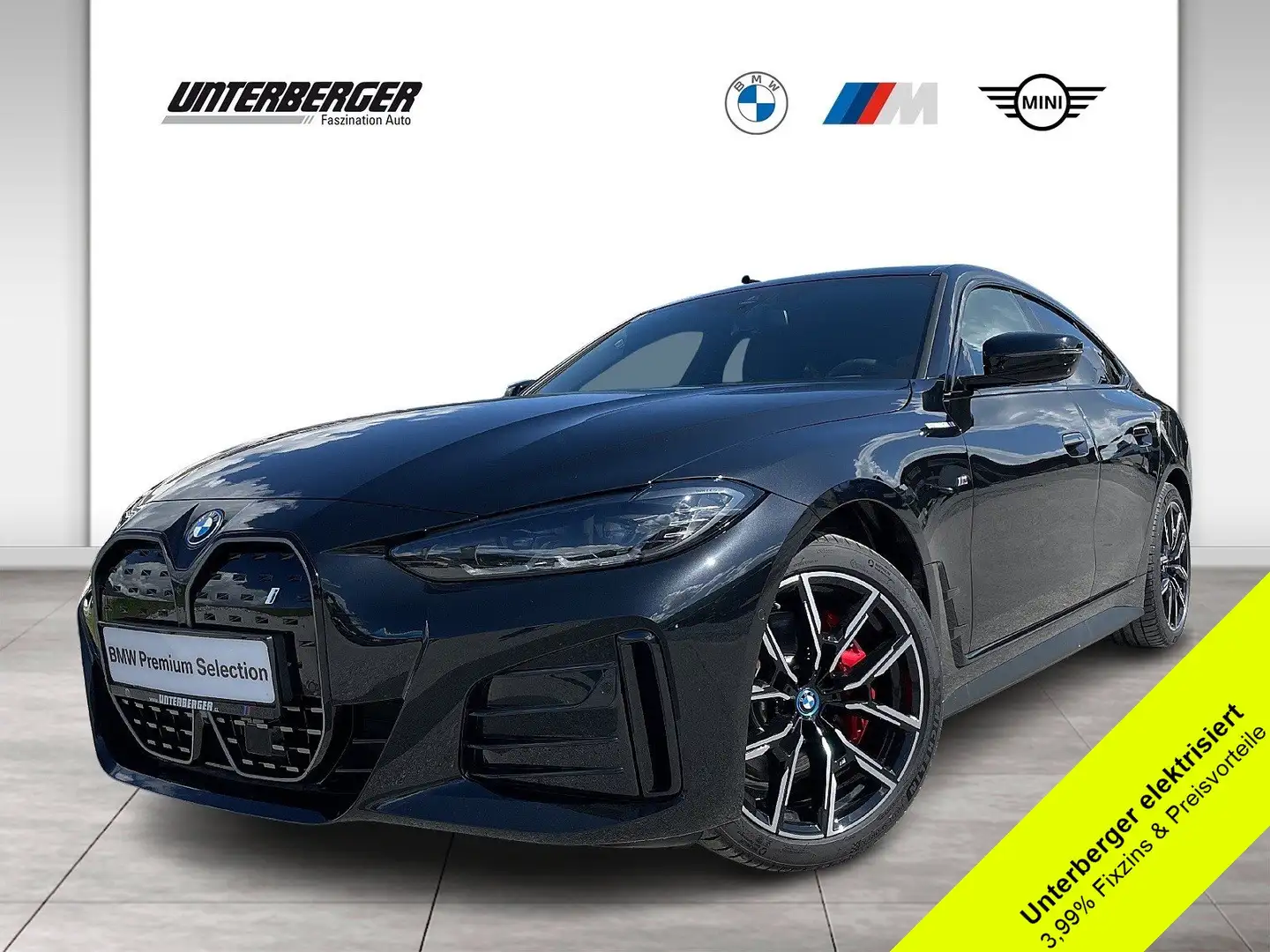 BMW i4 eDrive40 M Sportpaket | M Sport Paket Pro Negru - 1