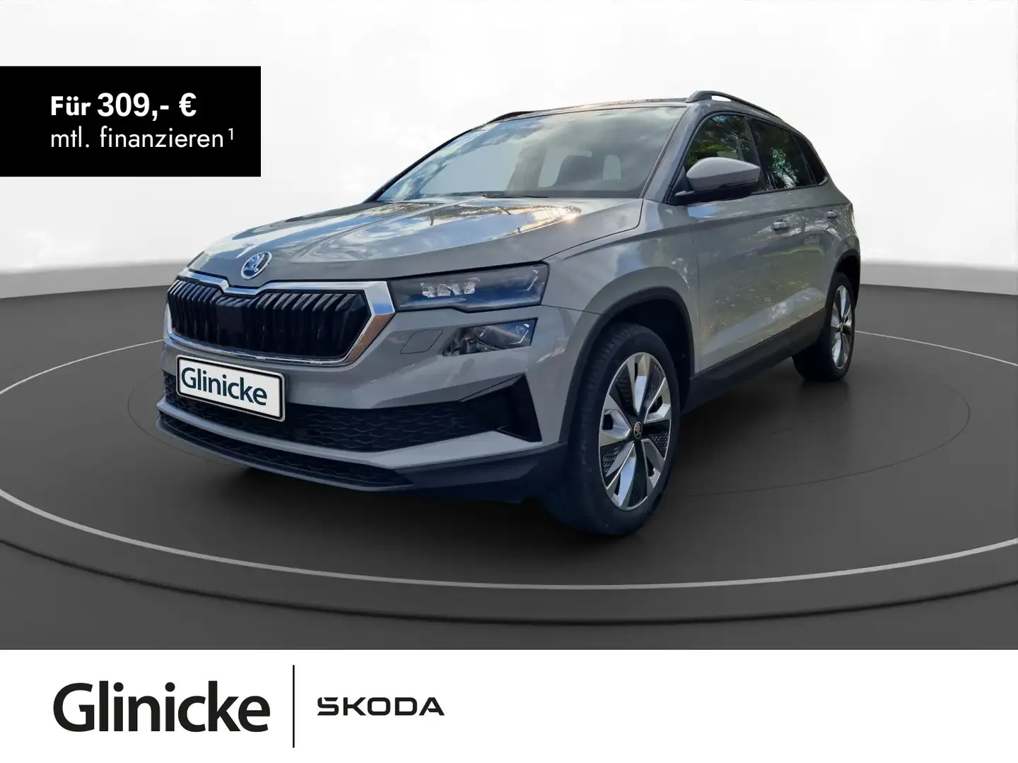 Skoda Karoq 1.5 TSI DSG Navi AHK Pano RüKa ACC Ambient Grau - 1