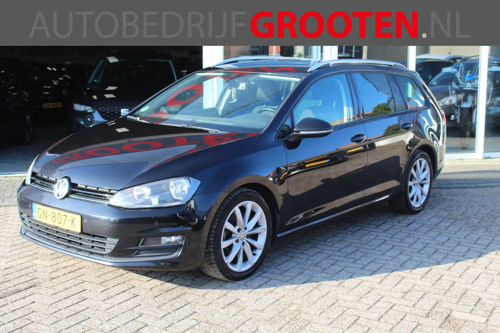 Volkswagen Golf Variant 1.6 TDI Comfortline//Trekhaak//Navi//Ecc!! Schwarz - 1