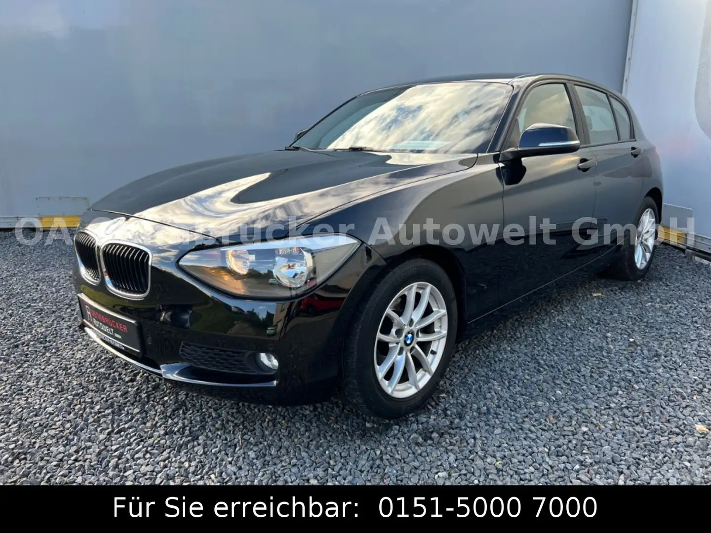 BMW 118 d 143PS Navi Sitzheizung Freisprech Bluetooth Black - 1