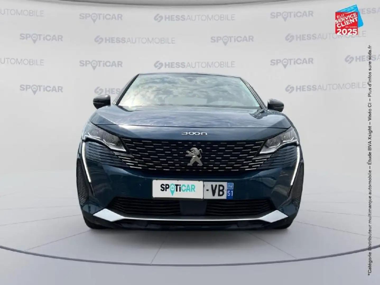 Peugeot 3008 HYBRID 225ch Allure Pack e-EAT8 Bleu - 2