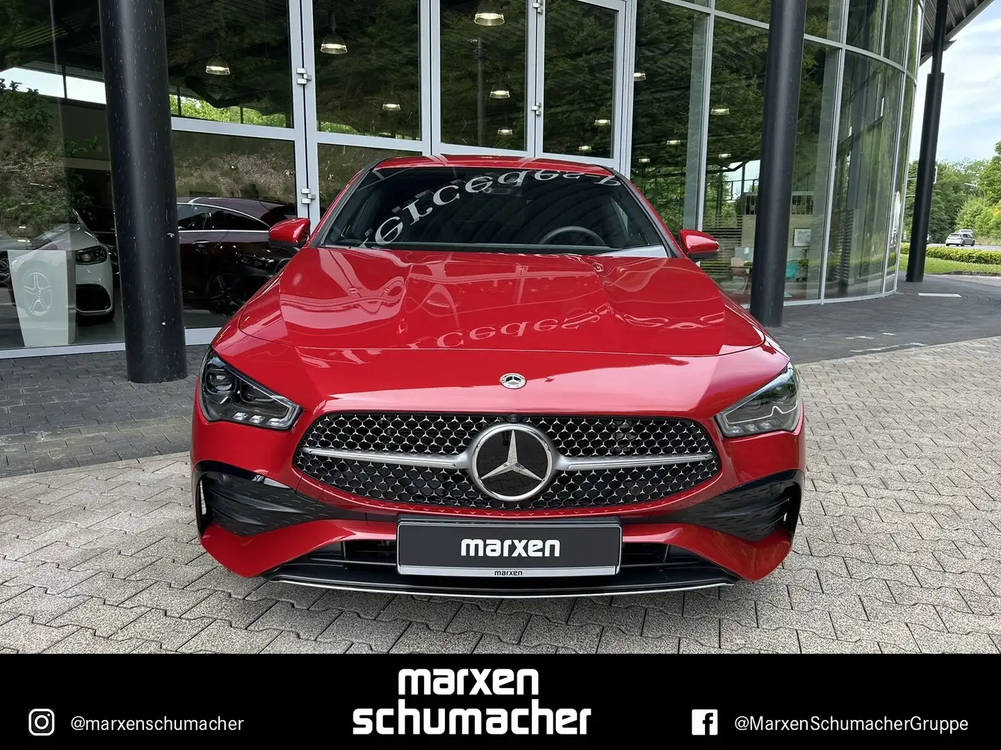 Mercedes-Benz CLA 220 CLA 220 d SB AMG Premium Burm+360°+Memory+Distro Rojo - 2