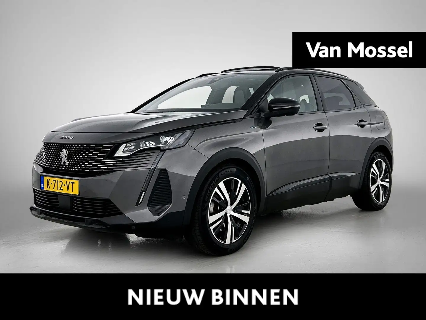 Peugeot 3008 1.6 HYbrid 225 GT Panodak | Climate Control | LMV Gris - 1