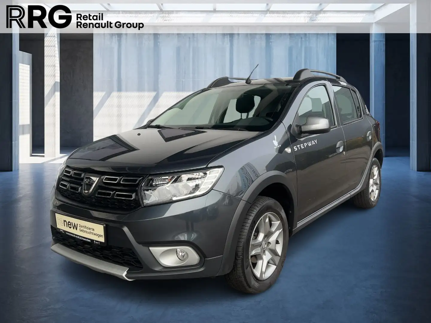 Dacia Sandero Stepway Prestige TCe 100 ECO-G Grau - 1