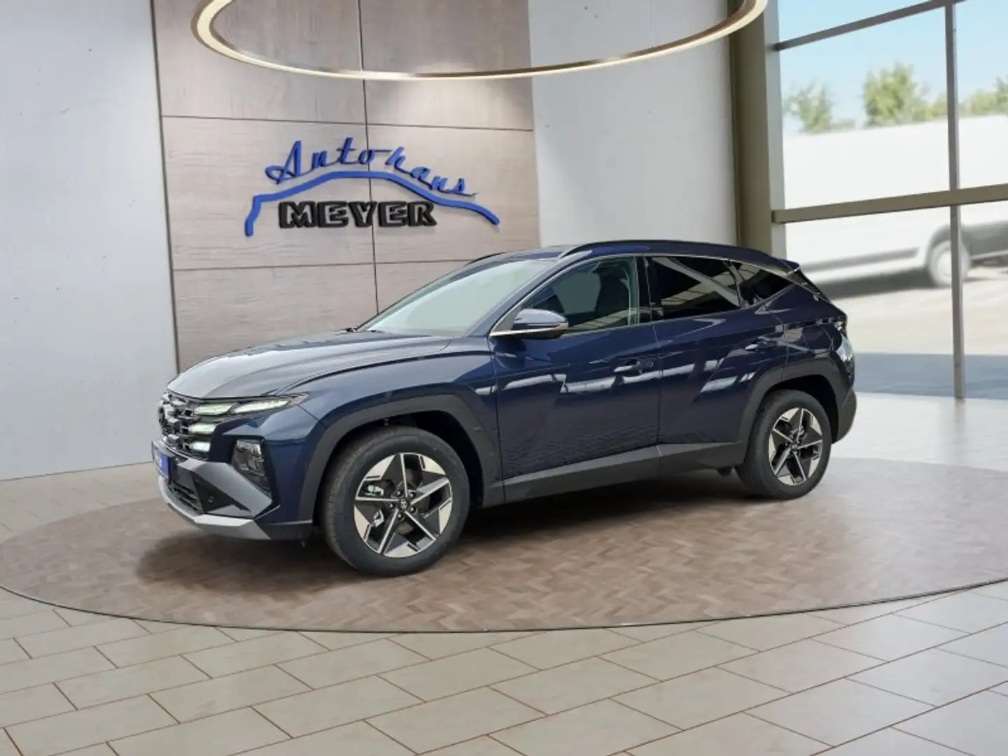 Hyundai TUCSON 1.6 T-GDI 18*Alu/LED/Navi/Keyless/Kamera      ** Blauw - 1