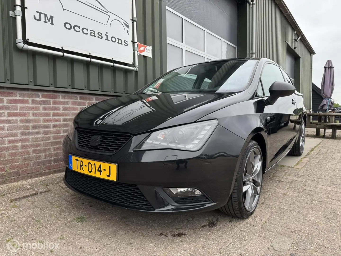 SEAT Ibiza SC 1.2 Style|CarPlay|Led/Xenon|Airco|Fr uitgevoerd Nero - 2