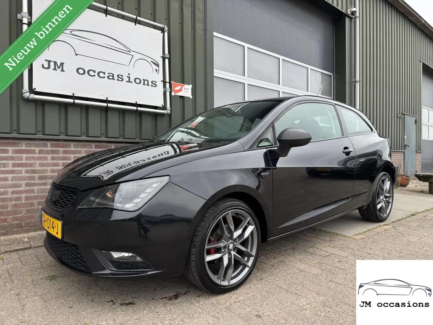 SEAT Ibiza SC 1.2 Style|CarPlay|Led/Xenon|Airco|Fr uitgevoerd Nero - 1