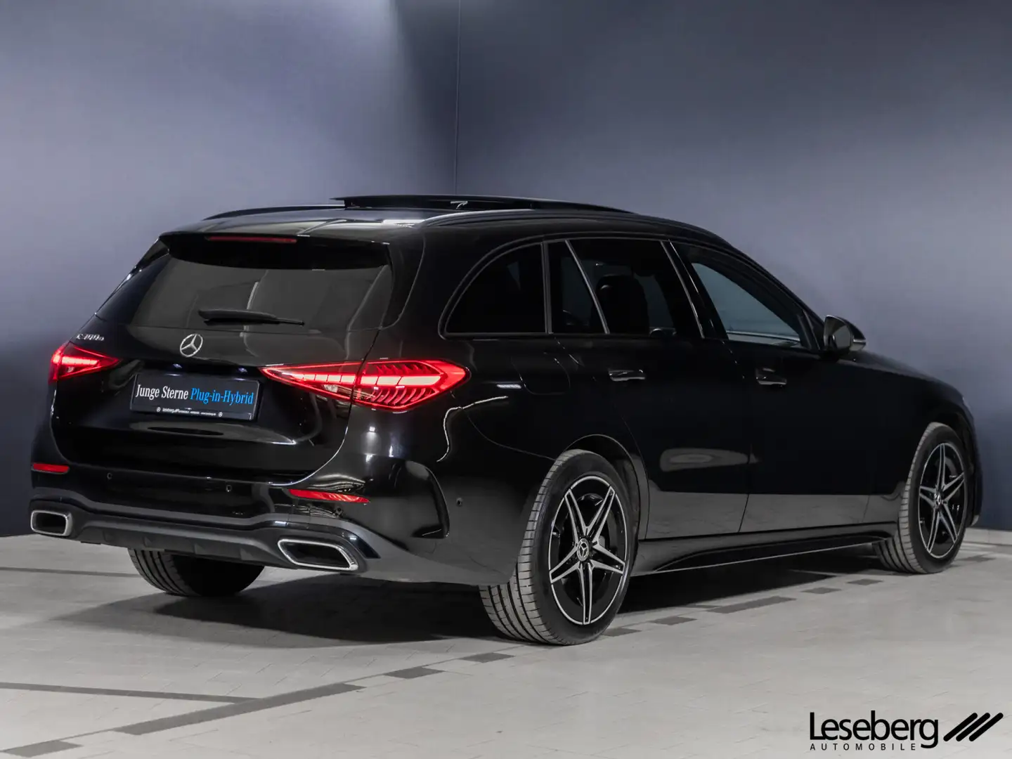 Mercedes-Benz C 300 C 300 e T AMG Night/LED/Pano/Distron/Kamera/DAB+ Schwarz - 2