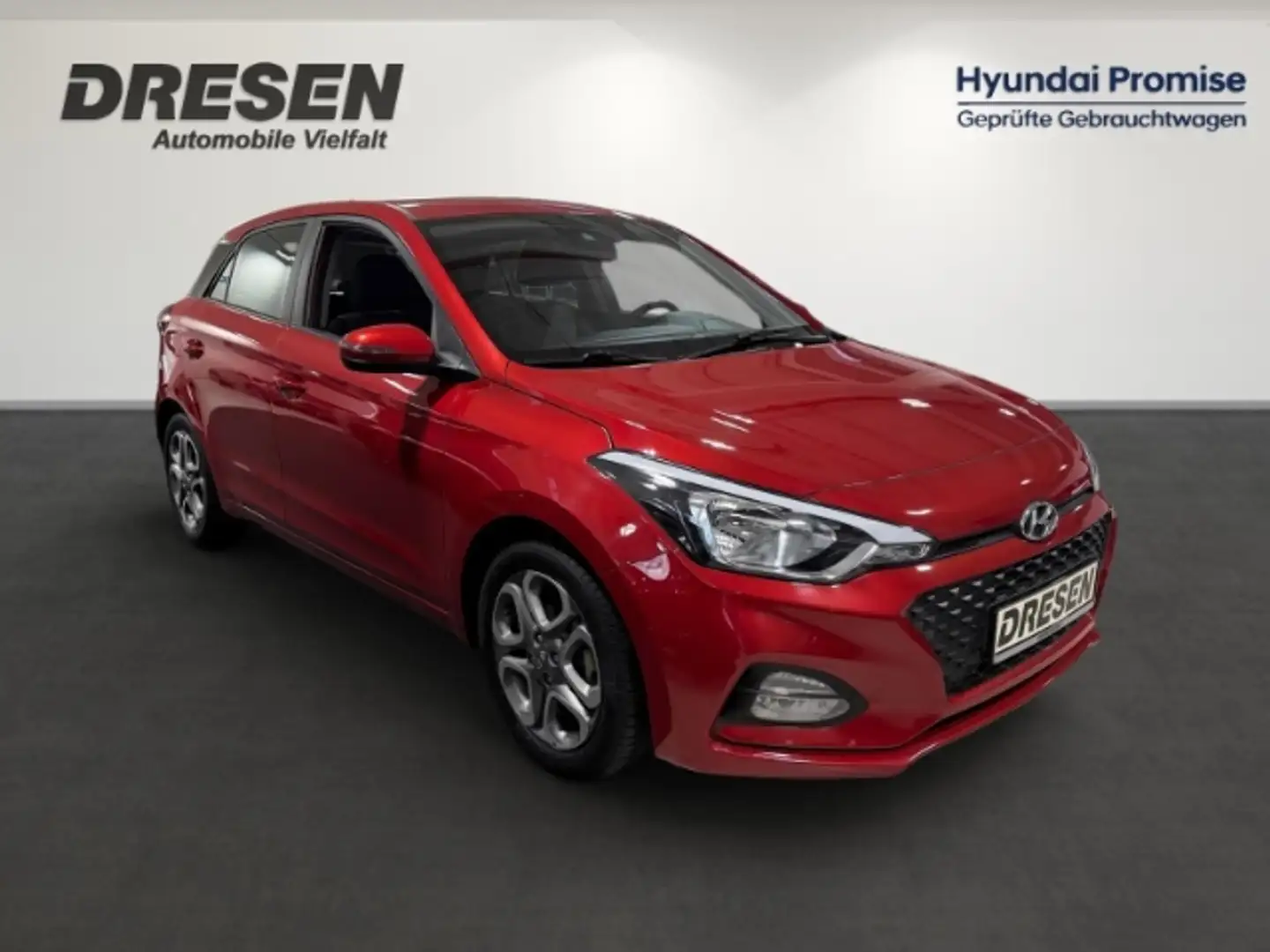 Hyundai i20 1.2 Advantage+CarPlay+DAB+Sitzheizung Rot - 2