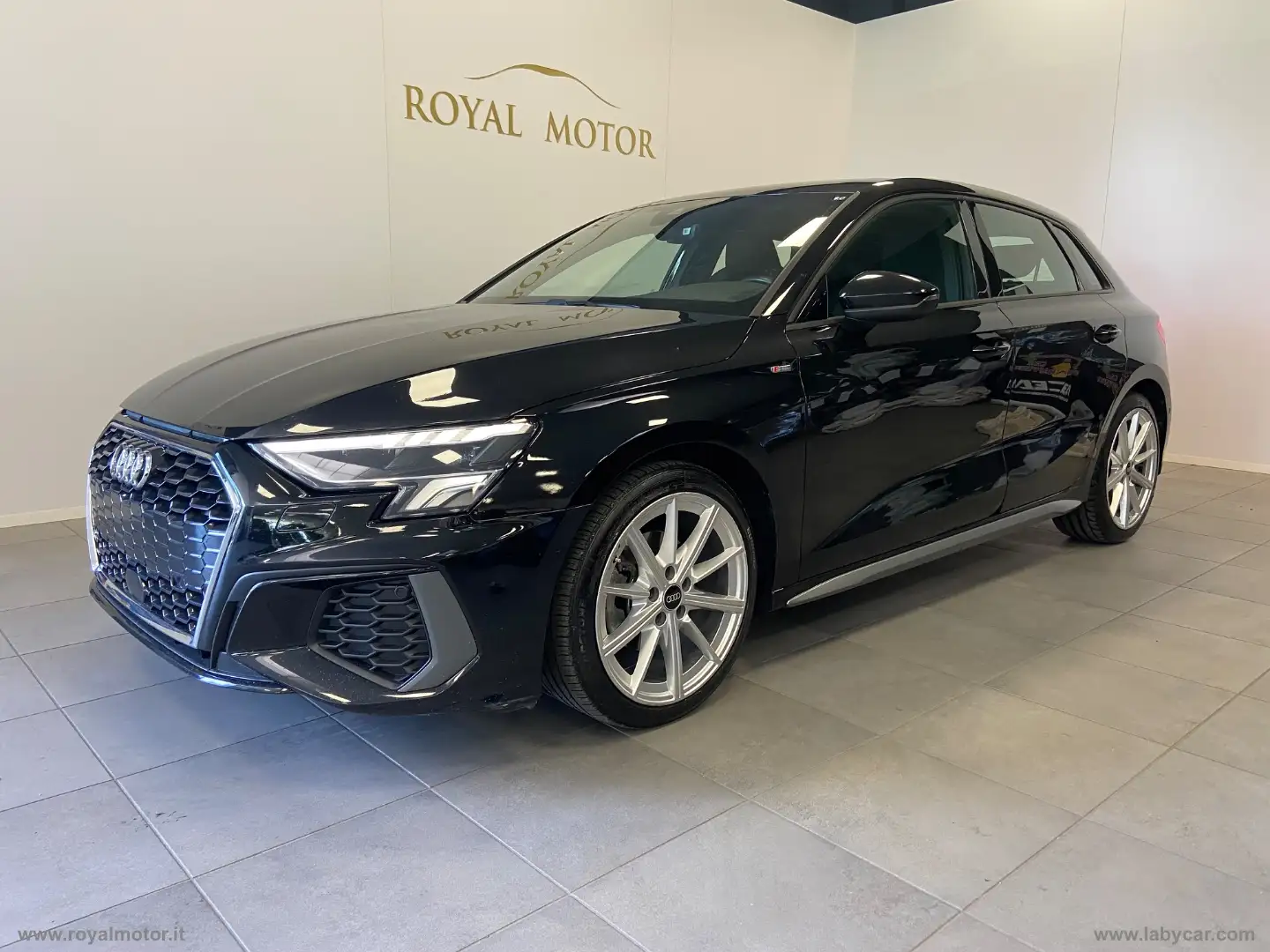Audi A3 SPB 35 TDI S tronic S line edition Noir - 1