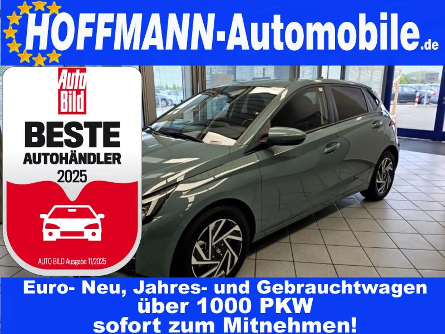 Hyundai i20 Trend Navi,Kamera,LED-Scheinw.,Sitzhzg,Alu Yeşil - 1
