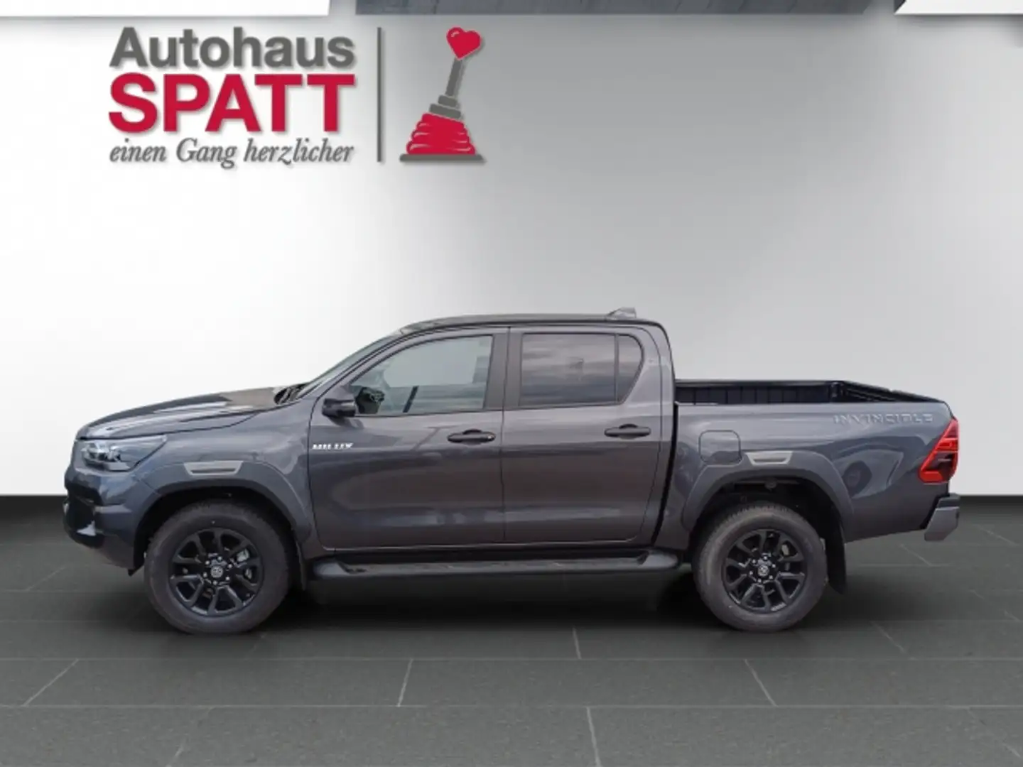 Toyota Hilux Hilux 2,8 DK Invincible 4WD Aut. !! 3 Sitzer ohne Grau - 2