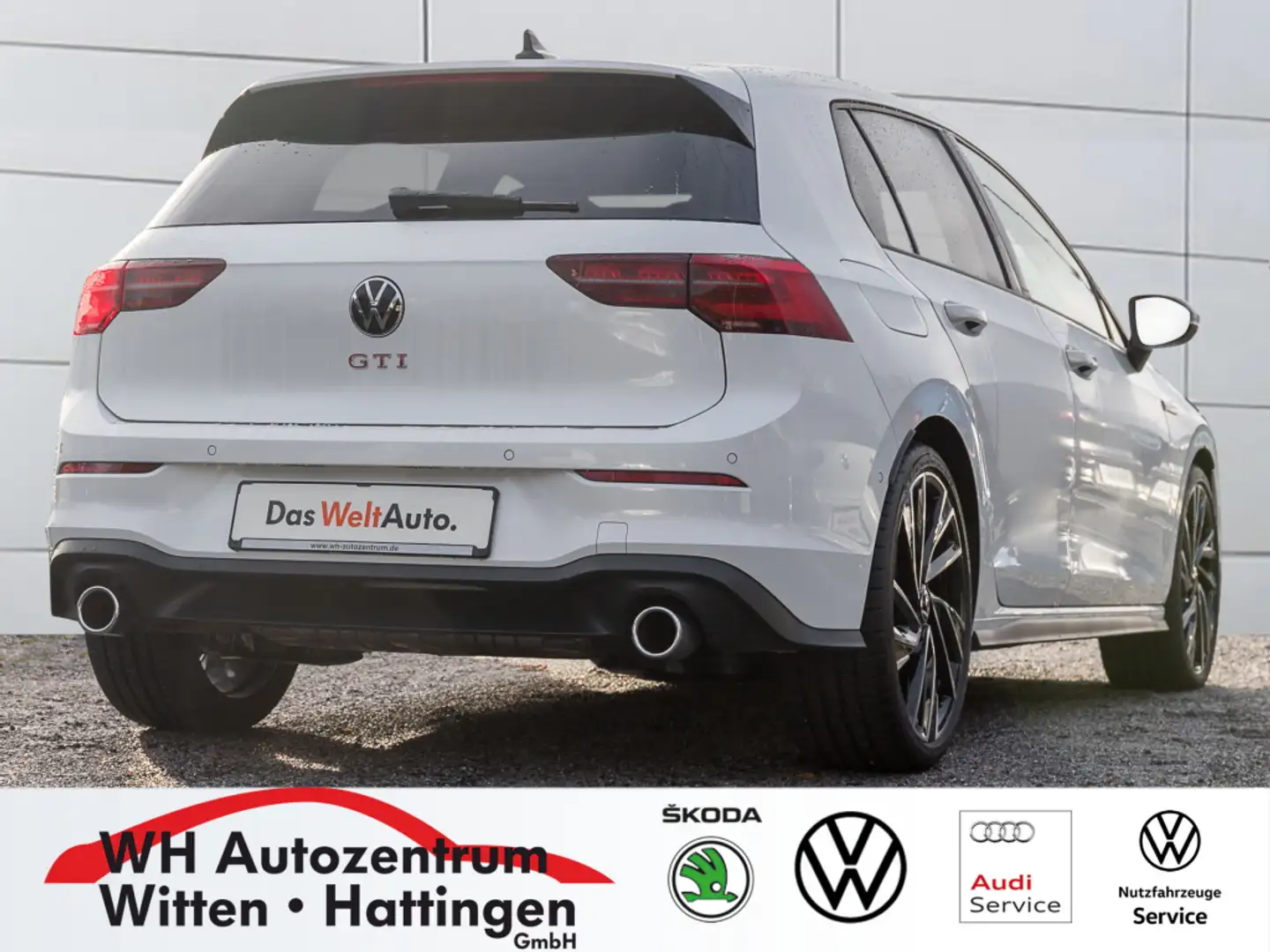 Volkswagen Golf VIII 2.0 TSI DSG GTI STANDHZG NAVI REARVIEW DCC... Weiß - 2
