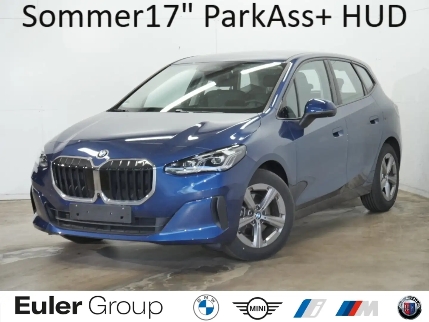 BMW 216 Active Tourer i Sommer17'' Komf AdLED ParkAss+ HUD Azul - 1