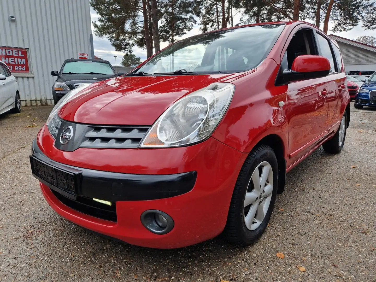 Nissan Note NOTE ACENTA 1.4i KLiMAAUTOMATiK NAVi HU NEU Rouge - 1