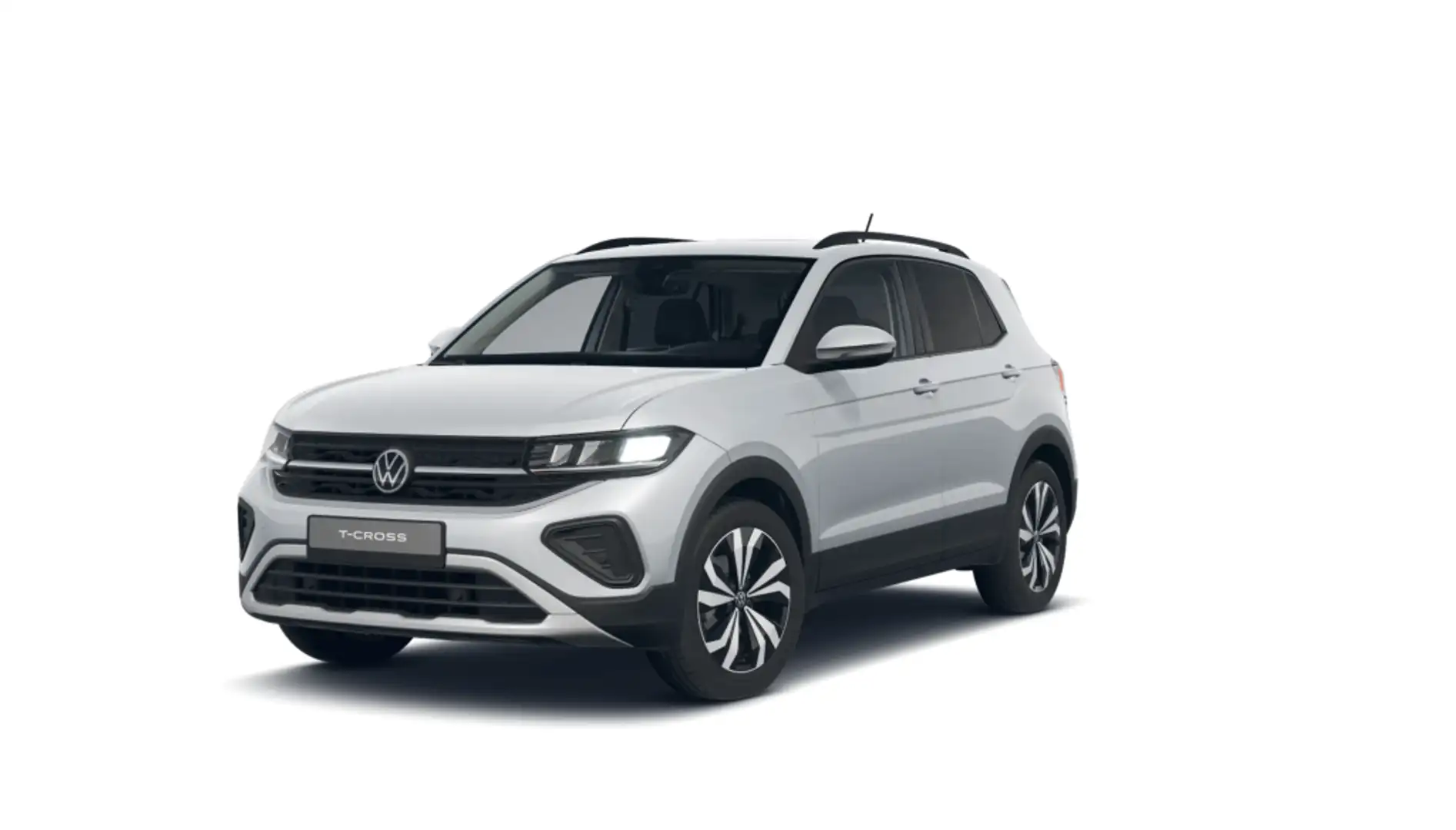 Volkswagen T-Cross 1.0 TSI Más 85kW Plateado - 1