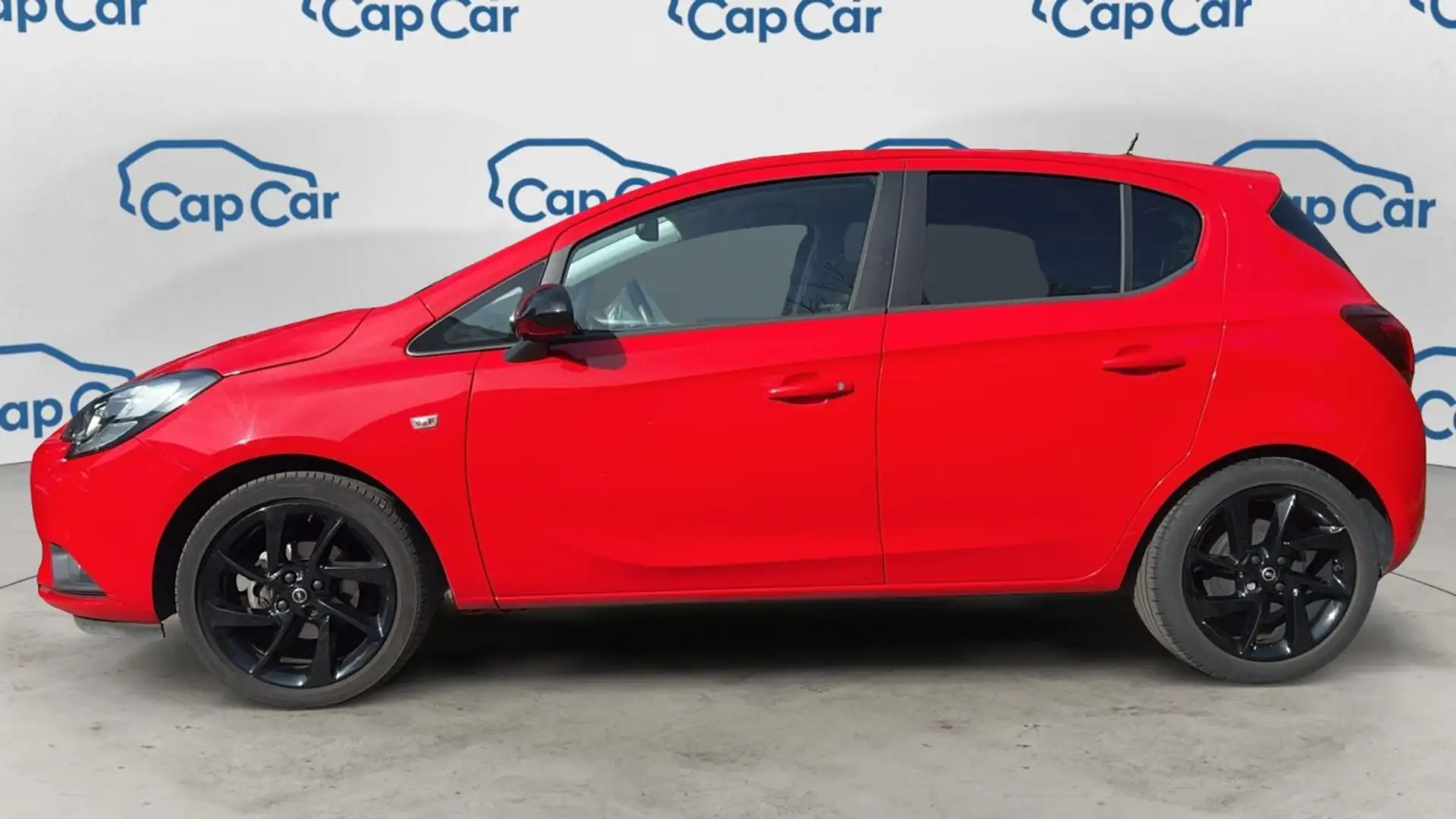 Opel Corsa V 1.4 90 Black Edition Rouge - 2