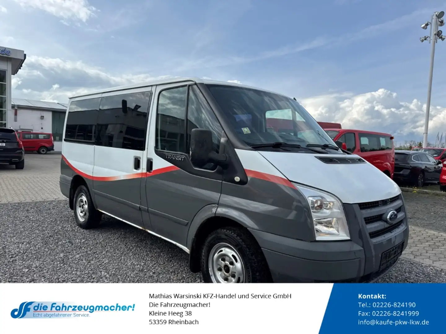 Ford Transit Kombi FT 300 K 2.2 TDCi *EXPORT Bianco - 1
