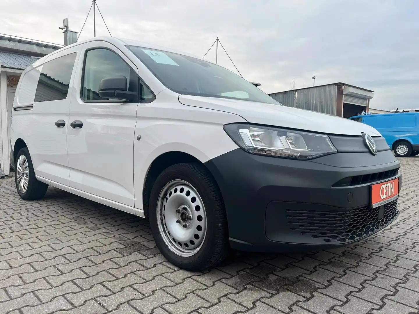 Volkswagen Caddy Maxi Kasten 2,0 TDI "Cargo" teilverglast Weiß - 1