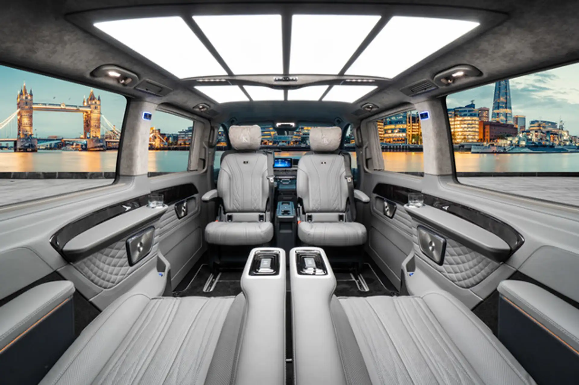 벤츠 V300 V-Klasse KLASSEN 2026 VIP Business Van 2026 검정 사진 6