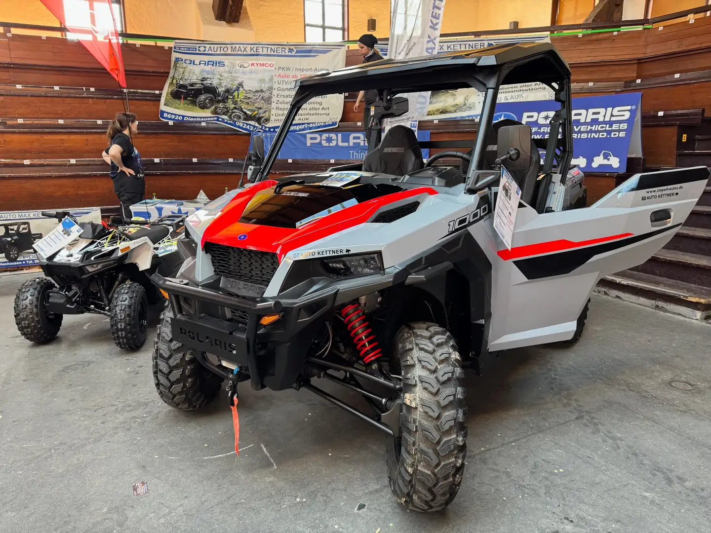 Polaris General 1000 EPS Deluxe ABS LOF Winde 95PS AHK 2J Garantie Szürke - 1