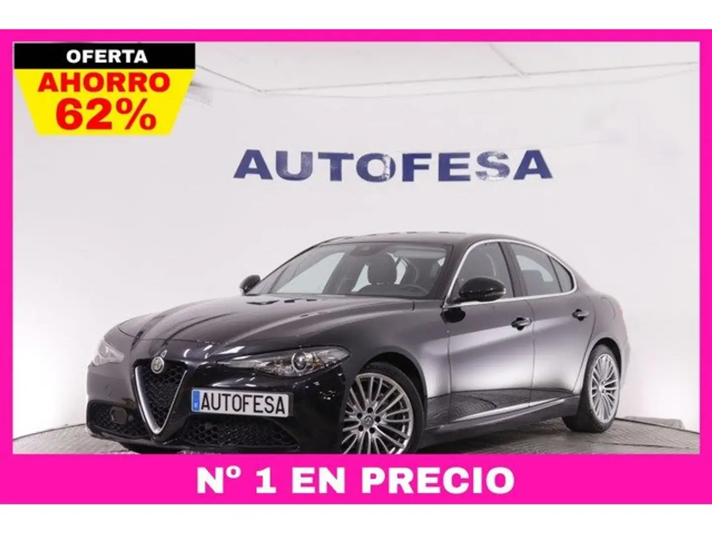 Alfa Romeo Giulia 2.2 Diesel Super Aut. 180 Negro - 1