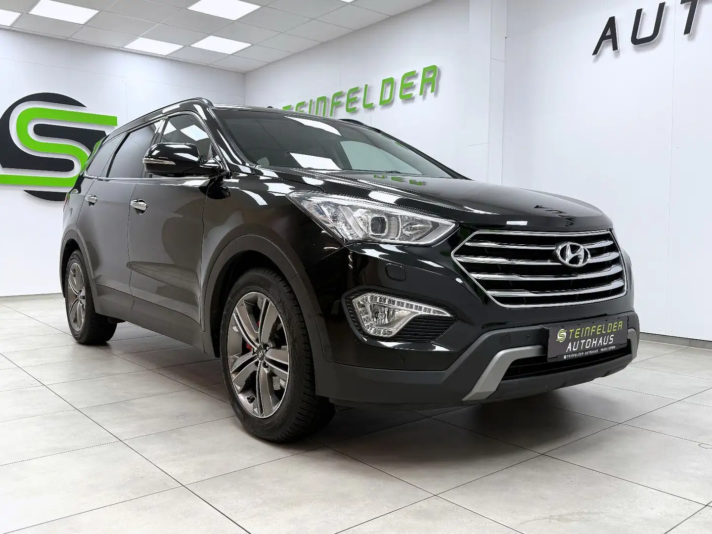 Hyundai Grand Santa Fe Premium 4WD 2.2 7 SITZER/TEMPOMAT Negro - 1
