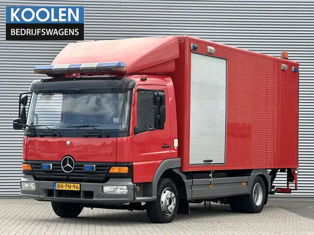 Mercedes-Benz Atego 970.04 1018 laadklep trekhaak Brandweerauto Brandw