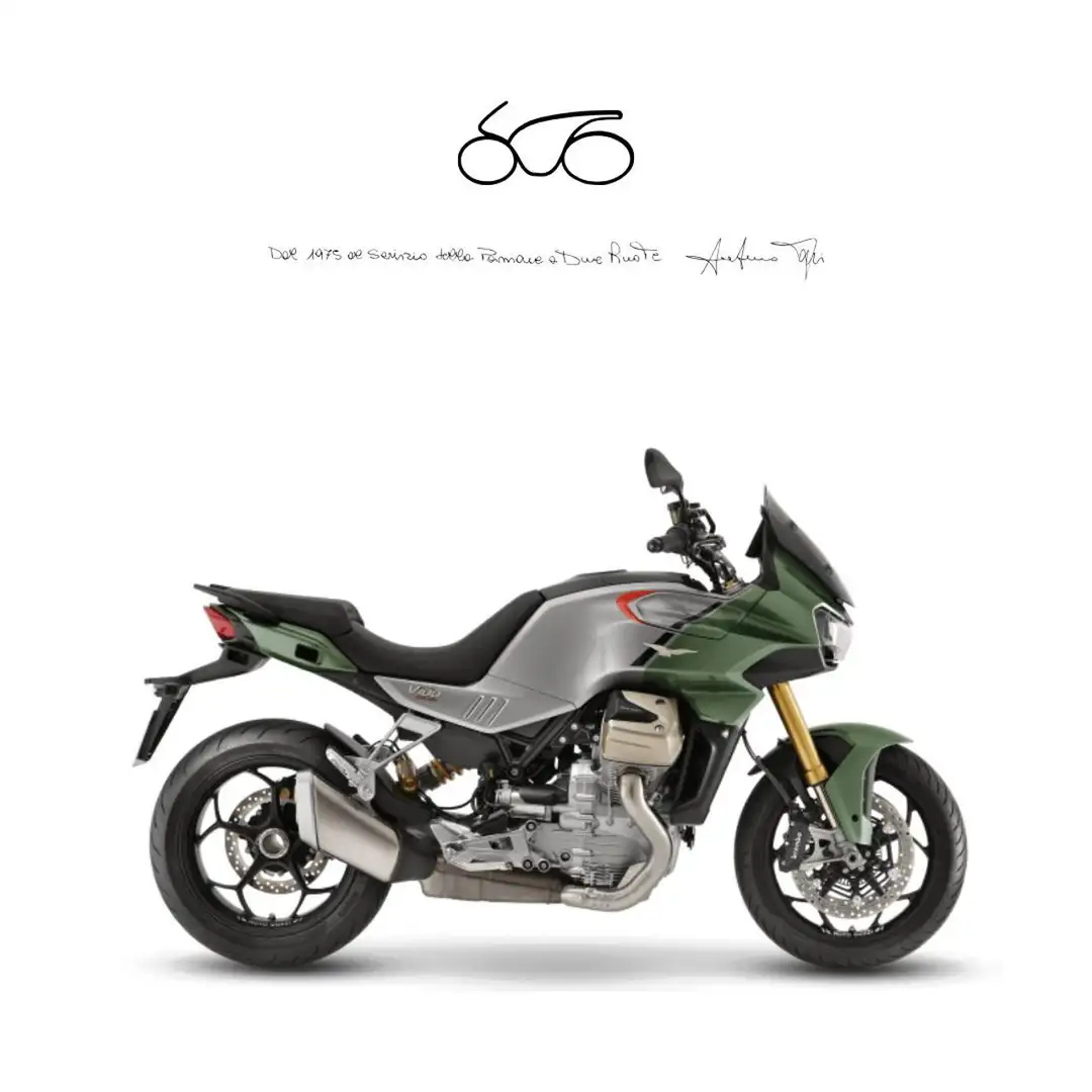 Moto Guzzi V 100 MANDELLO S Zielony - 1