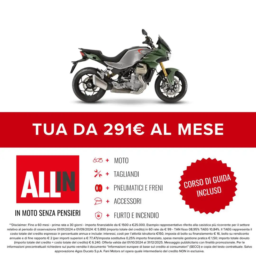 Moto Guzzi V 100 MANDELLO S Zielony - 2
